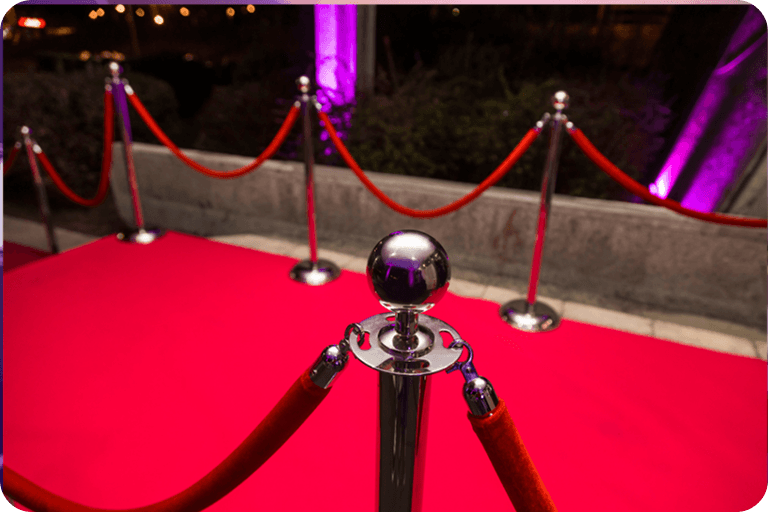 Gala attendee